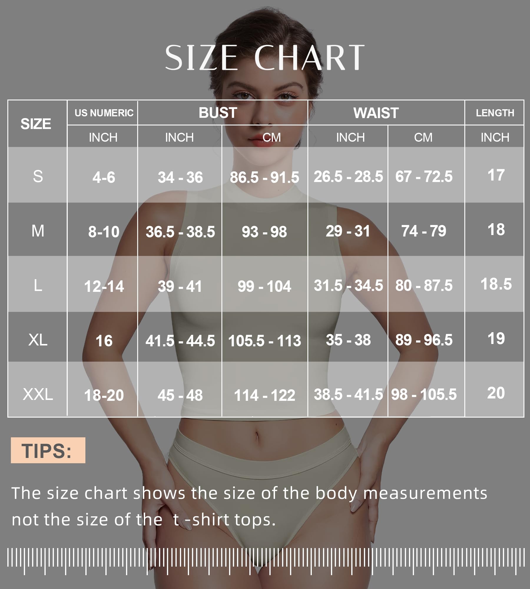 YIANNA Women's Sleeveless Tops Crew Neck Cotton Slim Fit T Shirts Basic Tee Sexy Going Out Crop Top