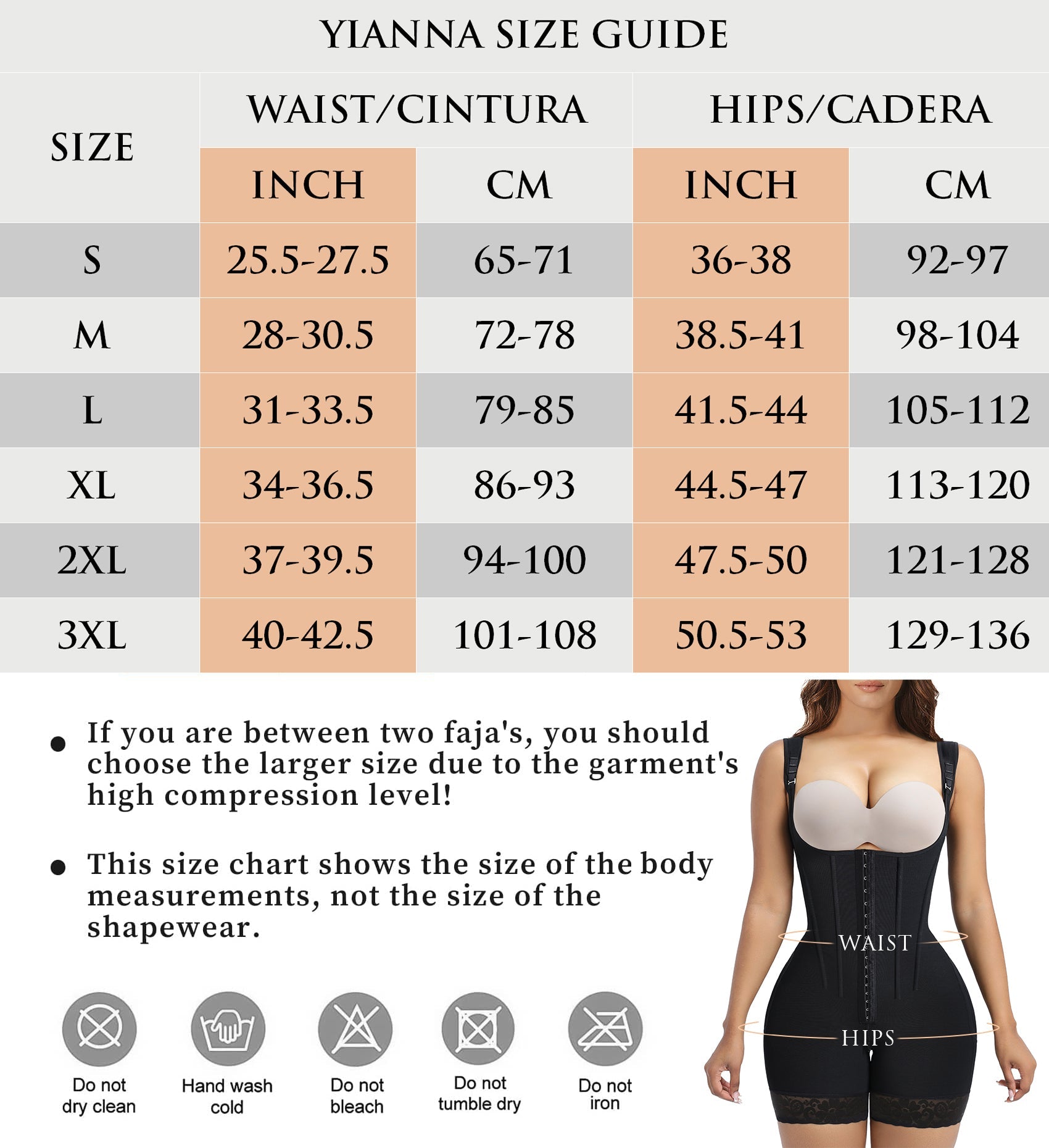 YIANNA Fajas Colombianas Moldeadoras Shapewear Tummy Control Body Shaper Postpartum Butt Lift Compression Garment with Steel Bones